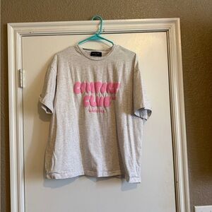 White fox Comfort Club Graphic Tee